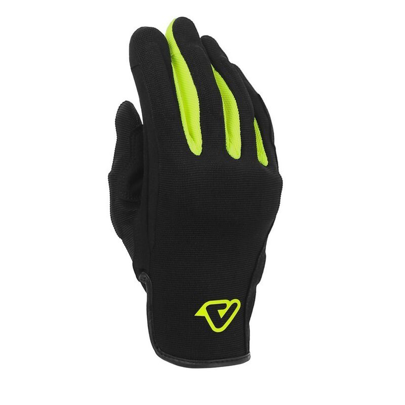 Guanti moto ACERBIS CE X-WAY - nero/giallo fluo