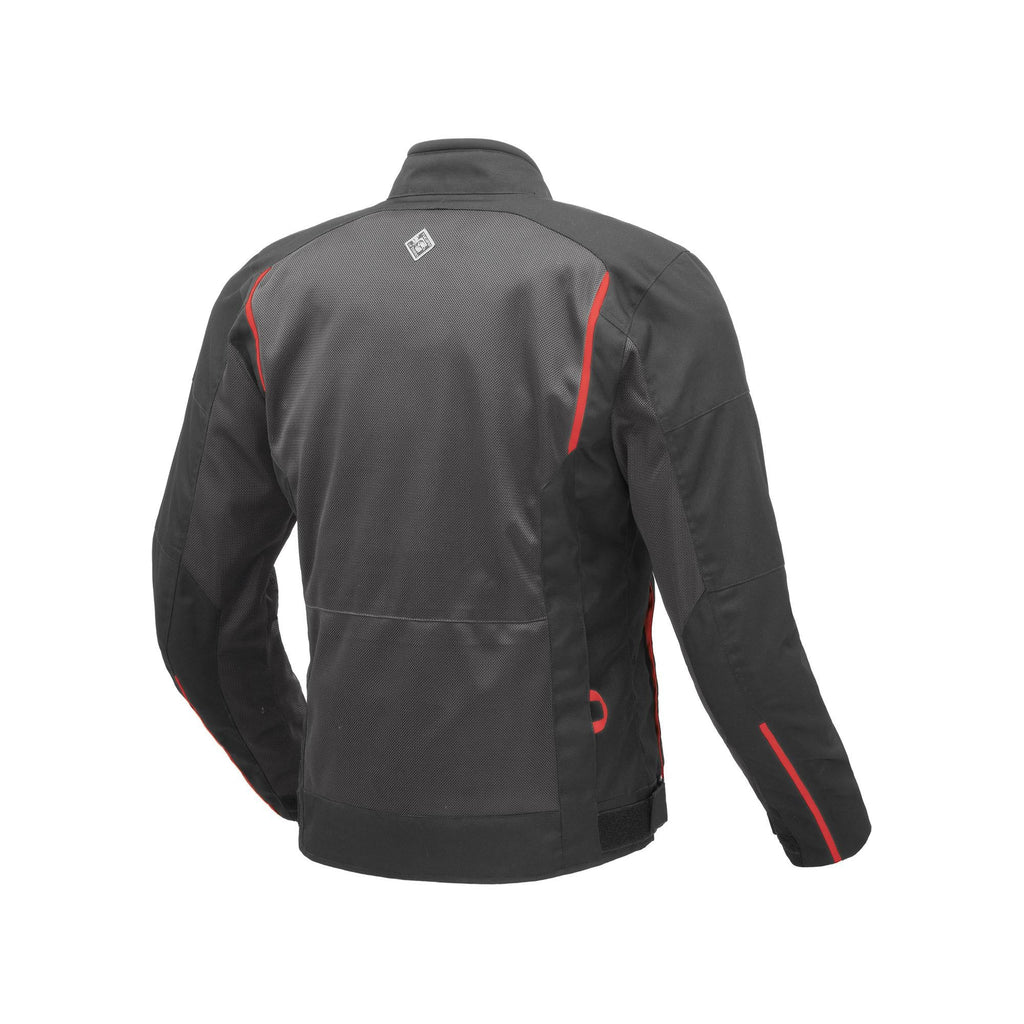 Giacca Tucano Urbano NetWork 3G retata estiva - Grigio/Rosso