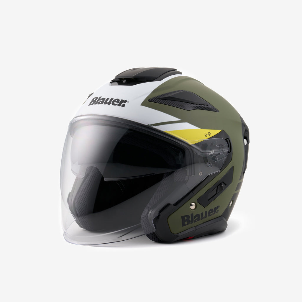 Casco jet BLAUER JJ01 - verde