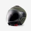 Casco demijet BLAUER DJ-01 MONO - verde