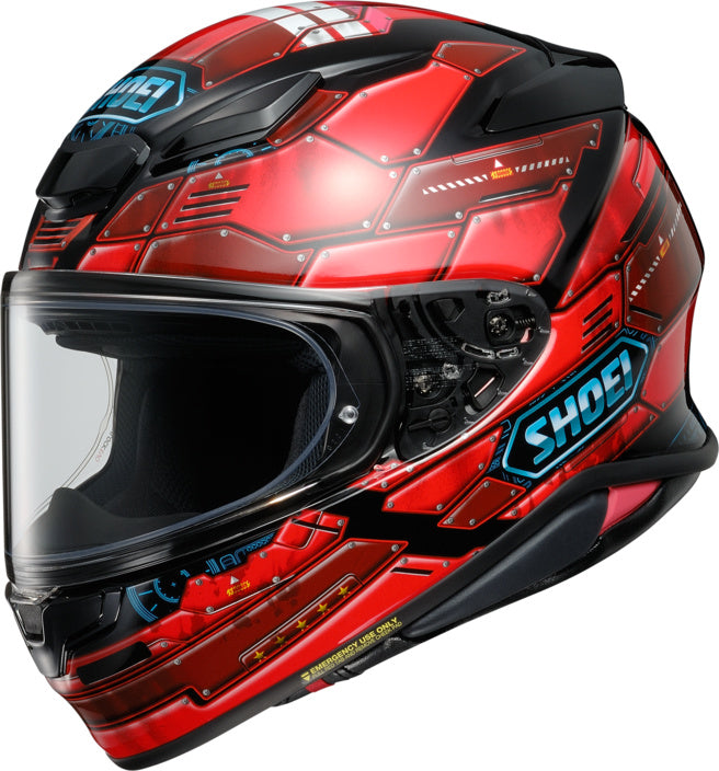 Casco integrale SHOEI NXR2 Fortress TC-1 Nero - Rosso