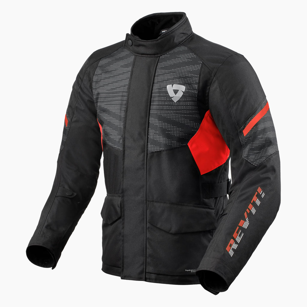 Giacca invernale Rev'it Duke H2O - nero/rosso