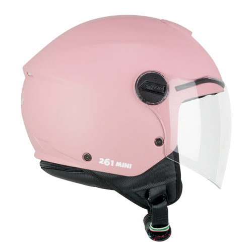 Casco jet bambino CGM 261A Mini Mono - rosa opaco