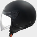 Casco Jet Ls2 SPHERE II OF558 - Nero opaco