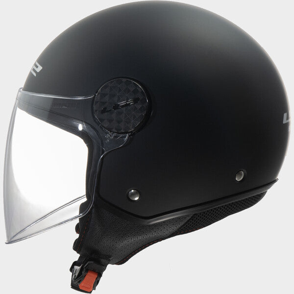 Casco Jet Ls2 SPHERE II OF558 - Nero opaco