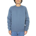 Carhartt felpa girocollo da uomo 1026383 0XW blu cielo oro