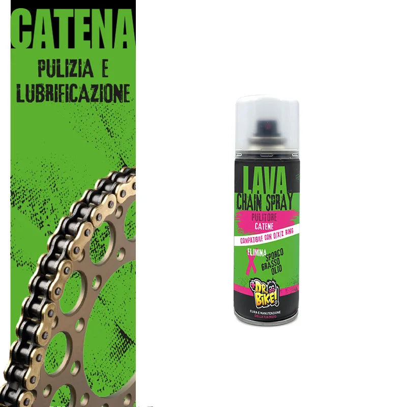 Pulitore Catena DR.BIKE LAVA CHAIN SPRAY - 200ml