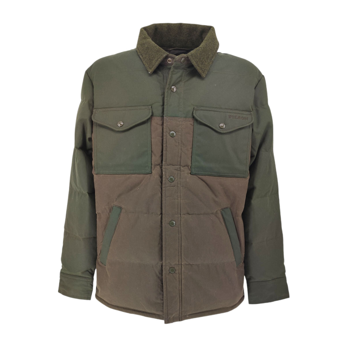 Giacca FILSON Down Oil Shelter Uomo Otter Green