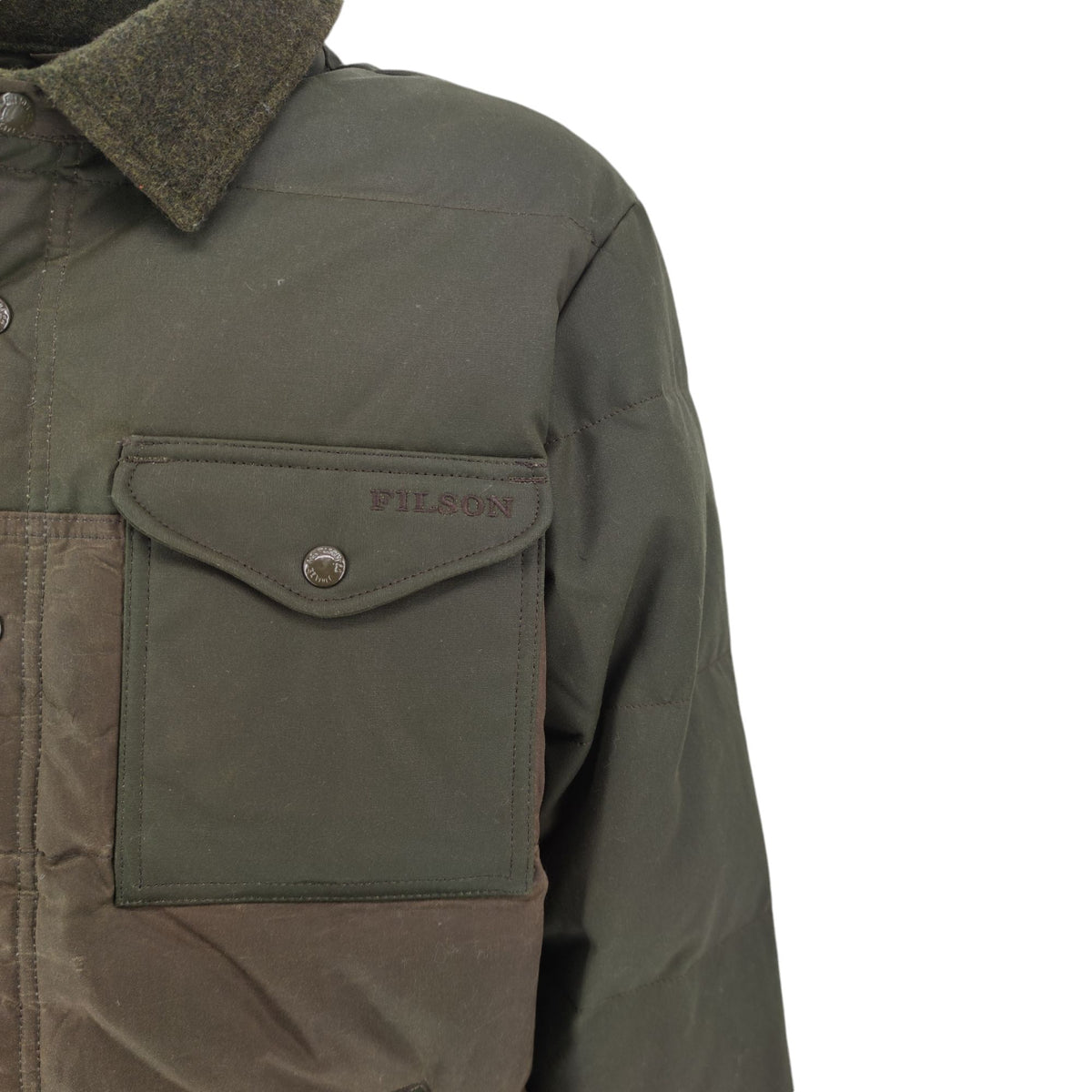 Giacca FILSON Down Oil Shelter Uomo Otter Green