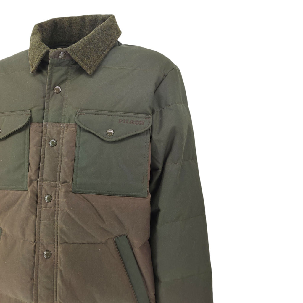 Giacca FILSON Down Oil Shelter Uomo Otter Green