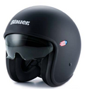 Casco Jet Pilot 06 Go - Nero opaco