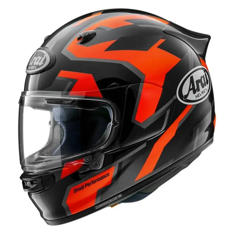 Casco integrale ARAI Quantic Robotik - nero/rosso