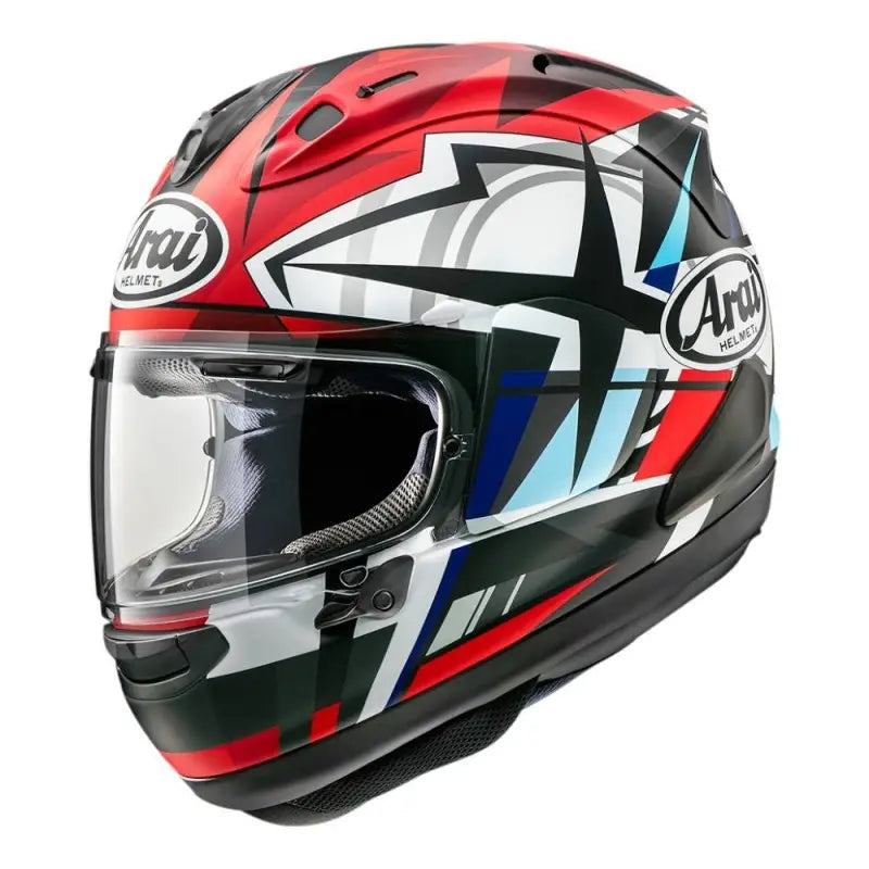 Casco integrale ARAI RX-7V Evo Takumi - nero/rosso/bianco