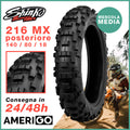 SHINKO Pneumatico 140/80-18 70R TL 216 MX Posteriore Enduro