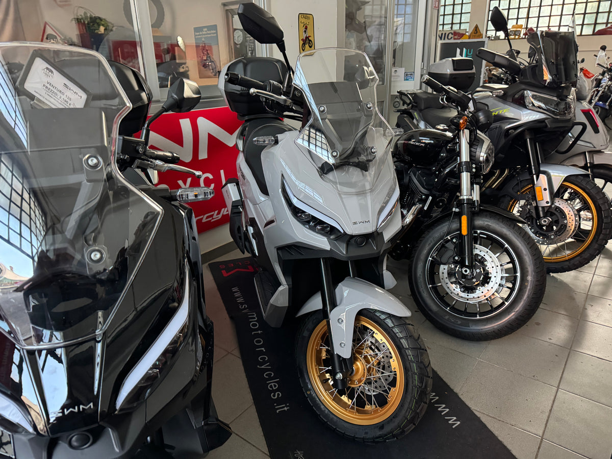 SWM VENTURO 125 ADV 2027 - GRIGIO