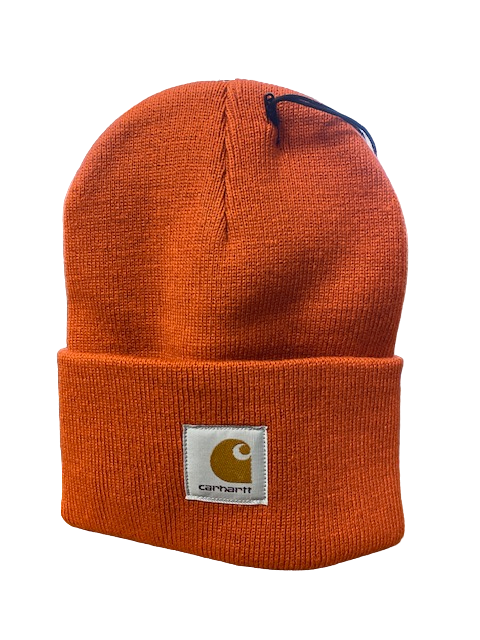 Carhartt cappellino a cuffia Acrilyc Watch Hat 1020222 84 brick taglia unica