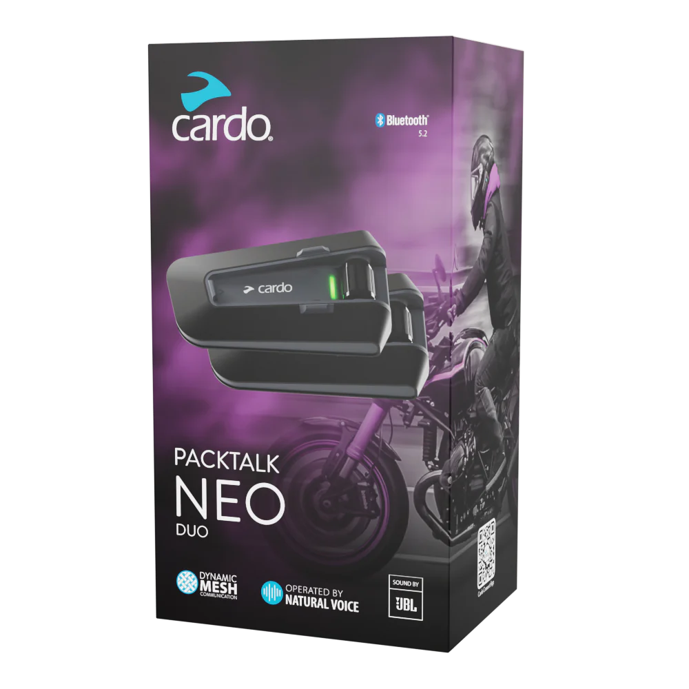 Interfono moto mesh CARDO PACKTALK NEO DUO