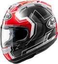 Casco integrale ARAI RX-7V Evo JR65 - nero/rosso/bianco