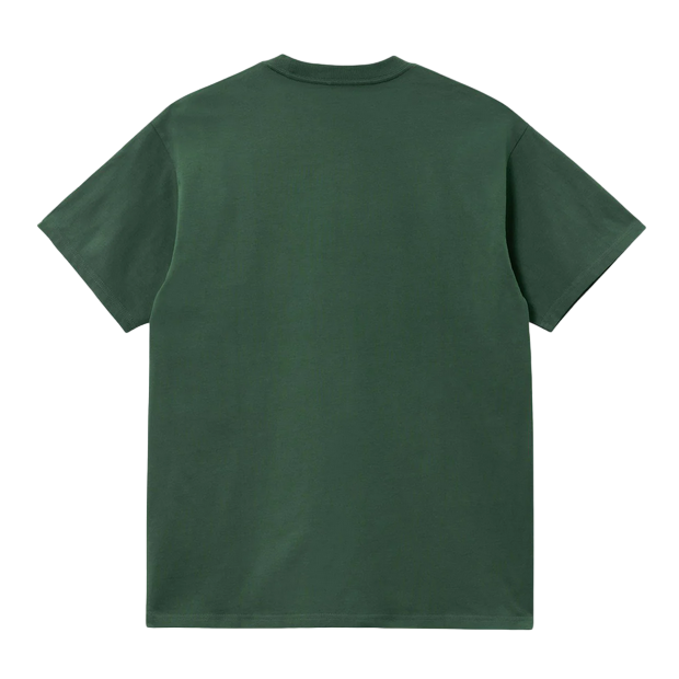 Carhartt T-shirt manica corta da uomo S/S Script Embroidery I030435 00Q treehouse