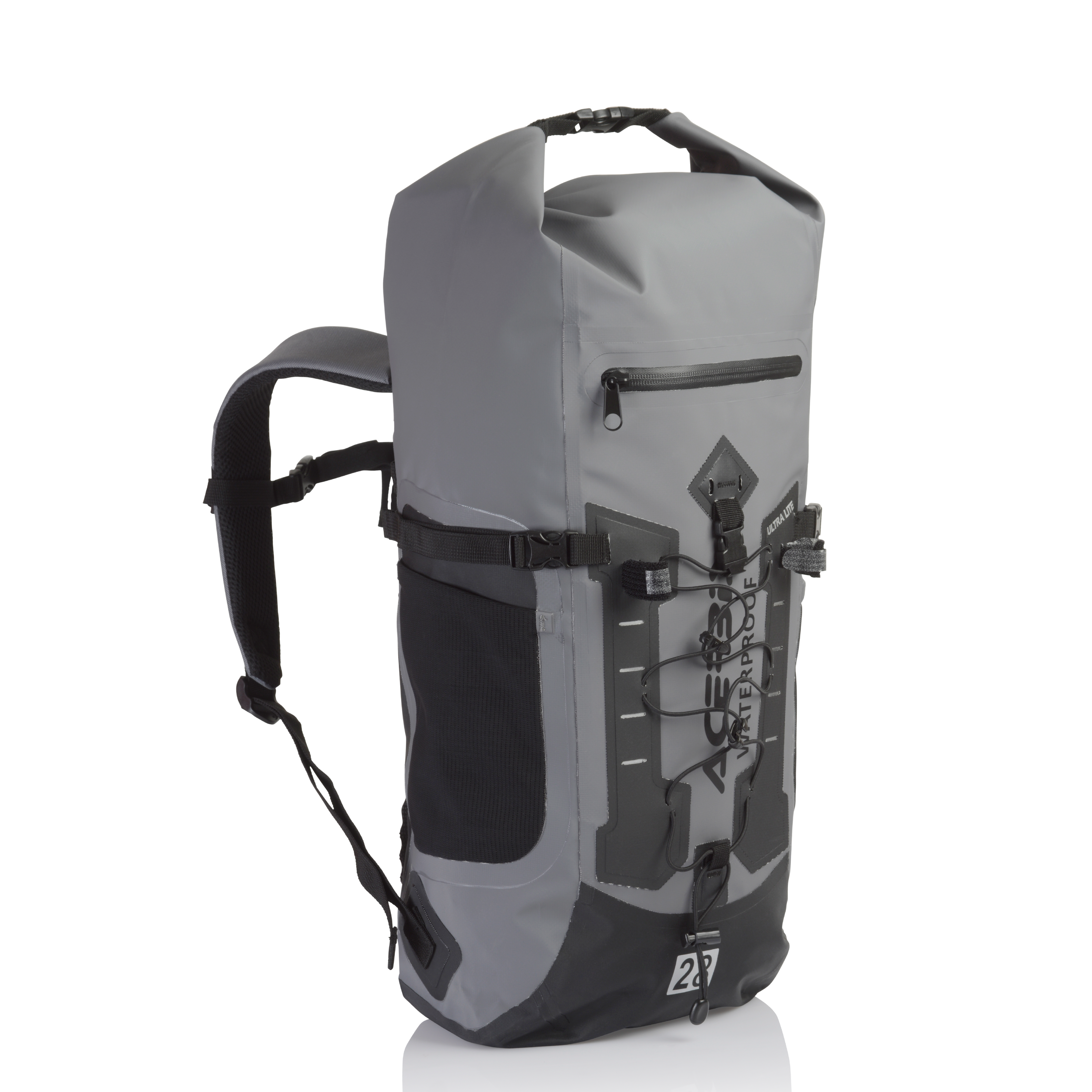 Zaino Moto Acerbis X-Water 28L - nero / grigio