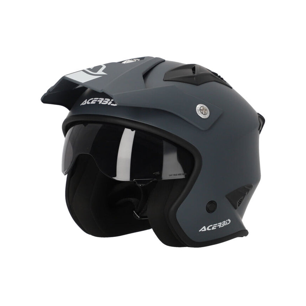 Casco Moto Jet Acerbis Aria - Grigio