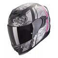 Casco integrale Scorpion-exo 520 Fasta - Nero / Rosa