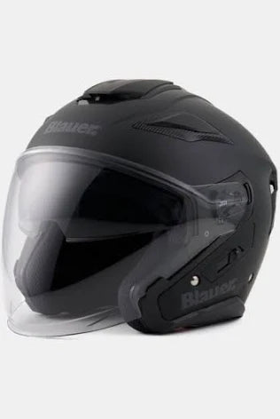 Casco jet BLAUER JJ01 - nero opaco