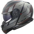 Casco moto modulare LS2 FF908 STROBE II Code - nero / grigio
