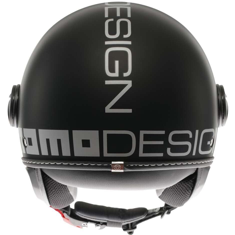 Casco moto Momo Design FGTR EVO 22.06 - nero opaco argento