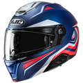 Casco modulare HJC I91 - blu / rosso