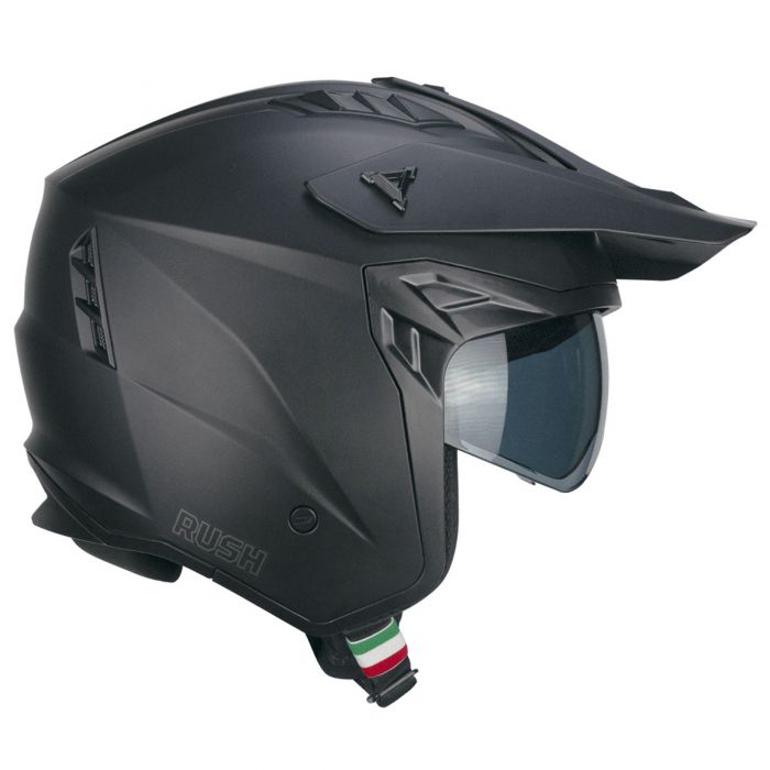 Casco Jet CGM 155A Rush - nero opaco