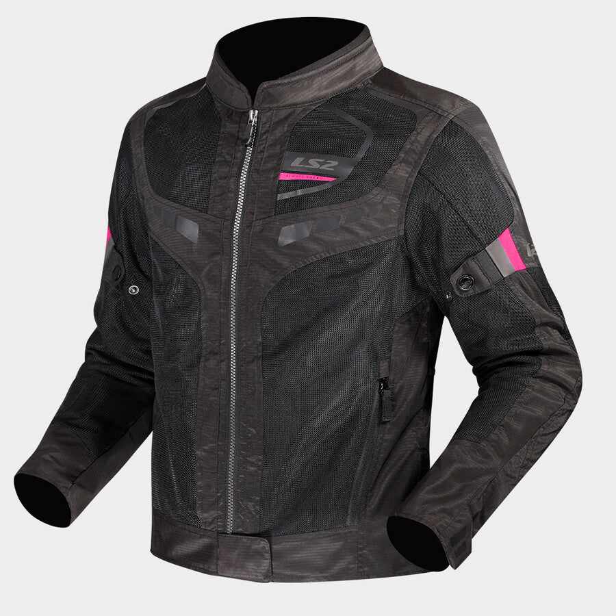 Giacca LS2 Garda Air Lady - Nero / Rosa
