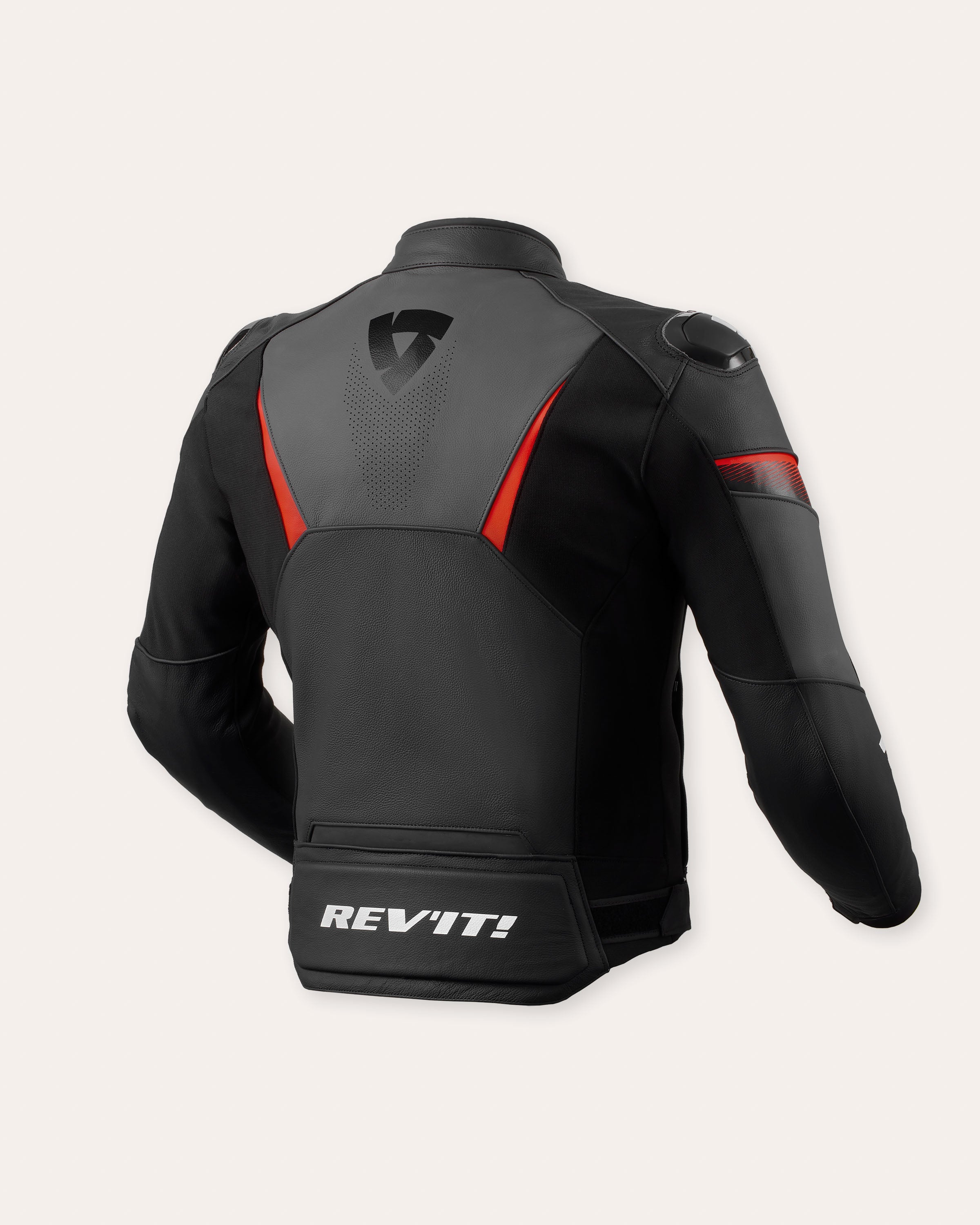 Giacca Argon 2 Rev'it - Nero / Rosso