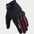 Guanti Primavera/Estate LS2 Dart 2 - Nero / Rosso