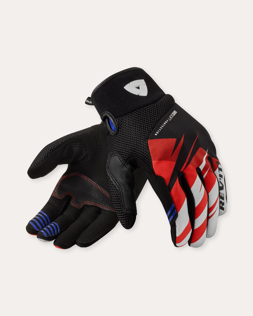 Guanti Rev'it! Surge - Nero / Bianco / Rosso