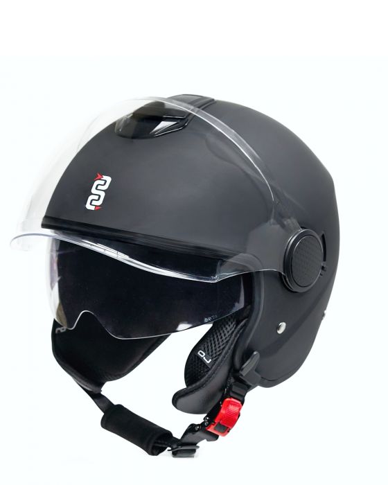 Casco jet OJ Sogno - Nero
