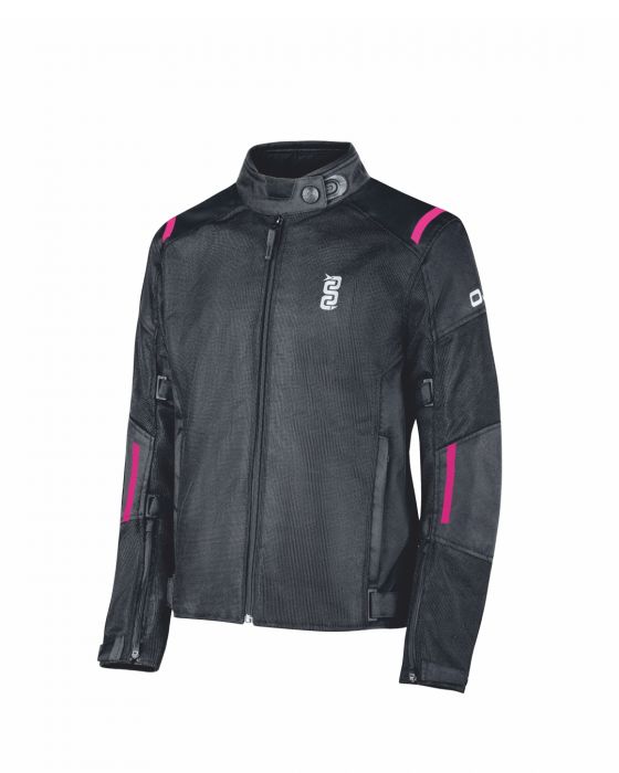 Giacca OJ Flow Donna - Nero / Fucsia