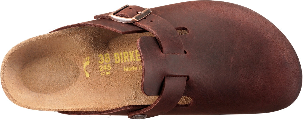 Birkenstock boston habana pianta stretta