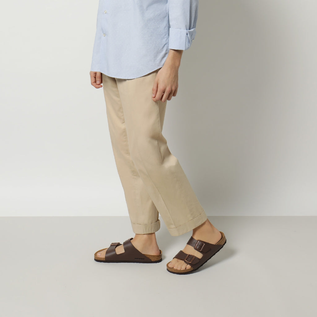 Birkenstock Arizona Marrone Scuro  Ciabatta Pianta Stretta