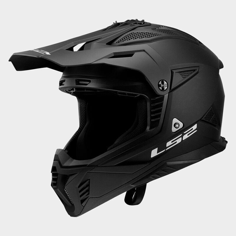 Casco cross LS2 MX708 FAST II - nero opaco
