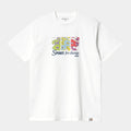 Carhartt Spirit I030186 Uomo Bianco - T-Shirt Manica Corta Cotone Biologico