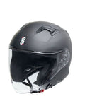 Casco jet OJ Scatto - Nero