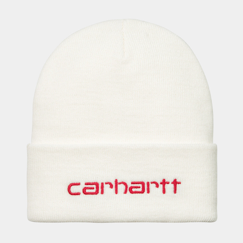 Carhartt cappellino a cuffia Script Beanie 1030884 0WK wax-rocket taglia unica