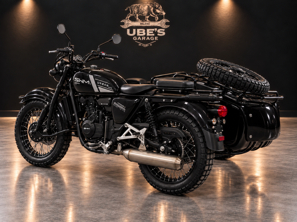 SWM SIDECAR URBAN 525 - NERO