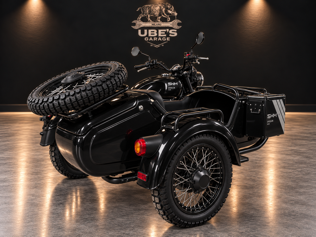 SWM SIDECAR URBAN 525 - NERO