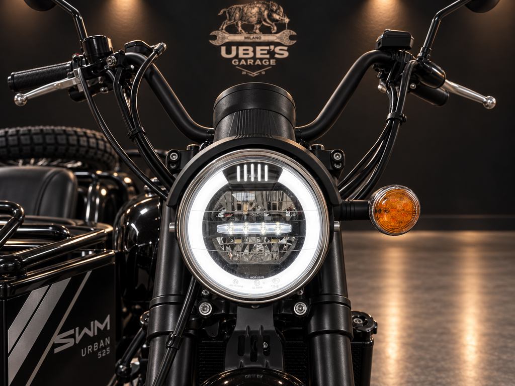 SWM SIDECAR URBAN 525 - NERO