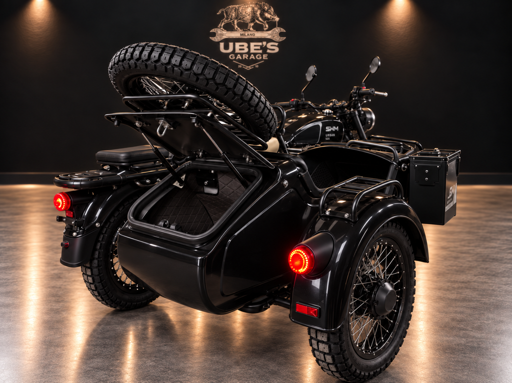 SWM SIDECAR URBAN 525 - NERO