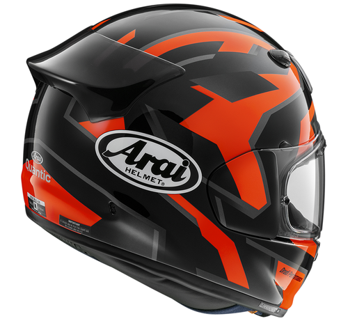 Casco integrale ARAI Quantic Robotik - nero/rosso